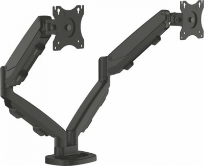 Držiak na monitory pre dva monitory, FELLOWES „Eppa™ Dual“, čierny