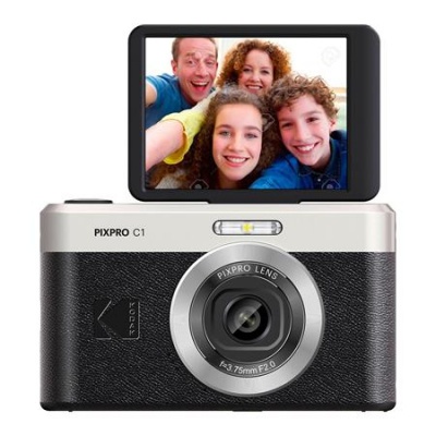 Fotoaparát, digitálny, KODAK "Pixpro C1", čierna