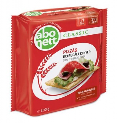 Abonett extrudovaný chlieb, 100 g, pizza