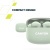 Slúchadlá, TWS bezdrôtové, Bluetooth 5.4, CANYON "OnGo 9", zelené