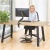 Držiak na monitor pre jeden monitor, FELLOWES „Eppa™ Single“, čierny