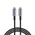 USB kábel, USB-C – USB-C, 1,2 m, 240 W, VERBATIM, čierny