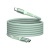 USB kábel, USB-C – USB-C, 1,2 m, 100W, magnetický, VERBATIM, zelený