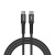 USB kábel, USB-C – USB-C, 1,2 m, 60 W, magnetický, VERBATIM, čierny