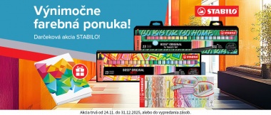 Výnimočne farebná ponuka!